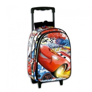 Ghiozdan tip troller Cars Disney Shoot