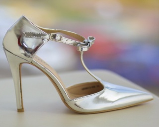 Pantofi Moon Argintii