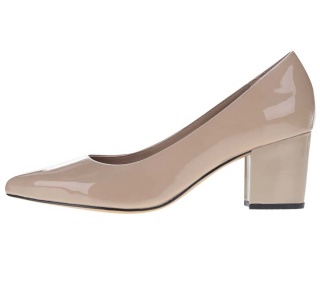 Pantofi din piele Clarks Pravana Rose bej