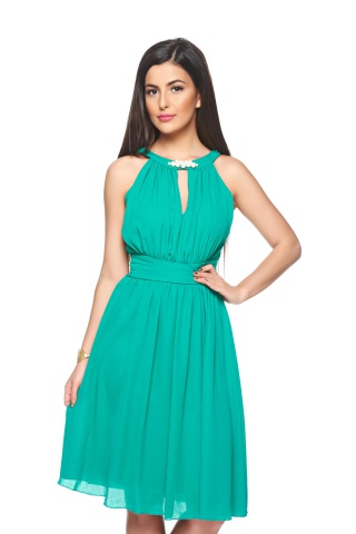 Rochie LaDonna Princess Ceremony Green
