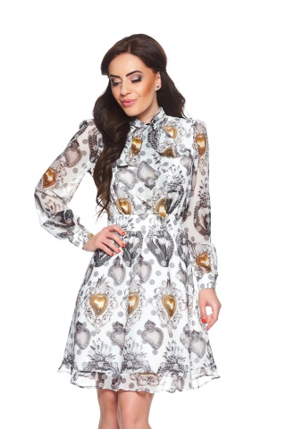 Rochie PrettyGirl Beautiful Spring Grey