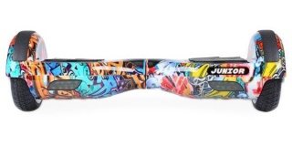 Scooter Electric FreeWheel Junior Graffiti Albastru
