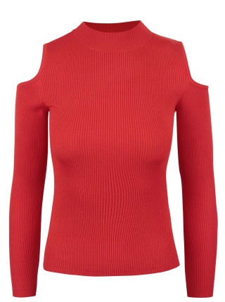 Top rosu Miss Selfridge