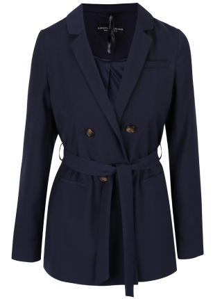 Trenci scurt albastru inchis Dorothy Perkins