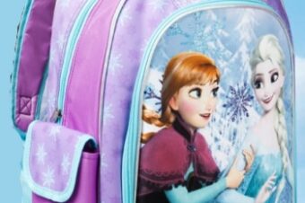 Ghiozdane de scoala pentru fete cu Elsa din Frozen ߩ modele Disney pentru clasa 0-4