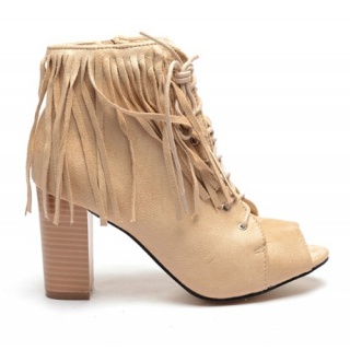 Botine Bella Beige