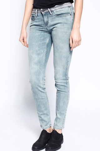CALVIN KLEIN JEANS - JEANSI MID RISE SKINNY