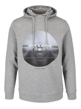 Hanorac gri Jack & Jones Oxcom