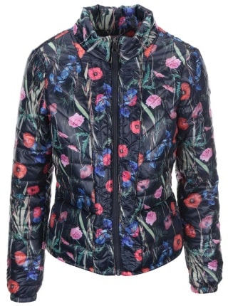 Jacheta albastra florala Vero Moda 