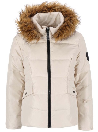 Jacheta cu gluga bej Vero Moda Kelly