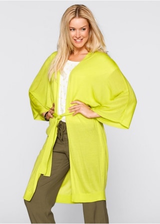 Jacheta tricotata lunga design Maite Kelly