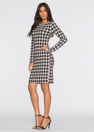 Rochie cu model pepit