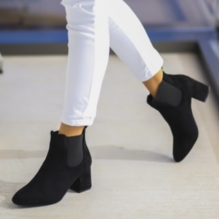 Botine Elany Negre