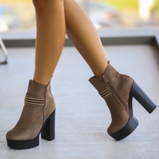Botine Rever Khaki