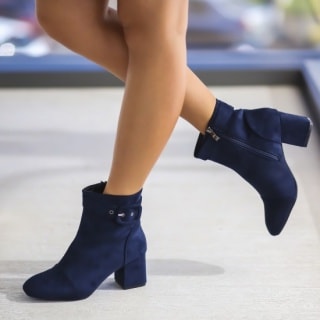 Botine Stef Bleumarin