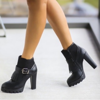 Botine Tonka Negre