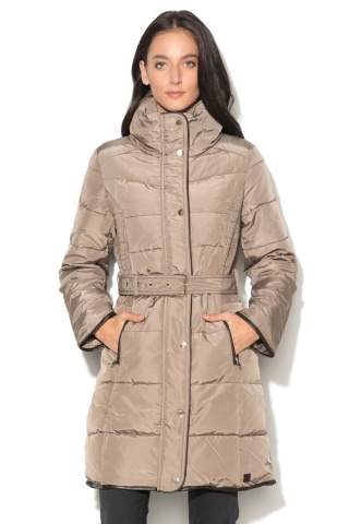 Geaca regular fit maro