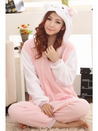 PIJAMA KIGURUMI MODEL HELLO KITTY
