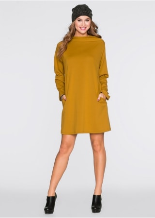 Rochie cu guler inalt