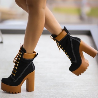 Botine Cat Negre