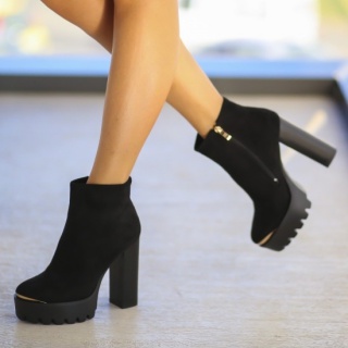 Botine Hailon Negre