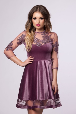 Rochie Elisabeth Lila