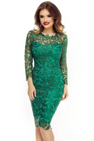 Rochie Noelle Verde Smarald