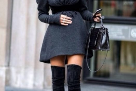 Cizme lungi peste genunchi mulate pe picior ߩ cele mai ieftine modele online