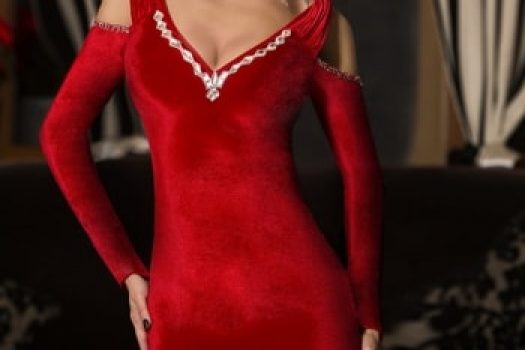 Rochii ieftine pentru Craciun 2025 ߩ modele elegante din catifea si dantela