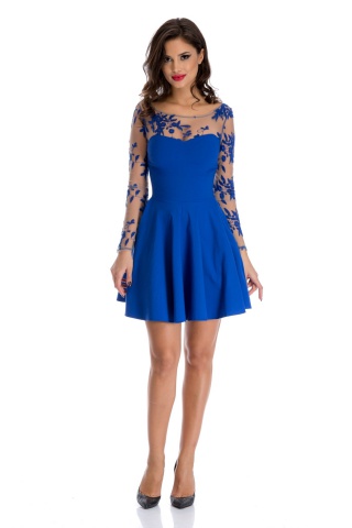 Rochie Fancy Albastra