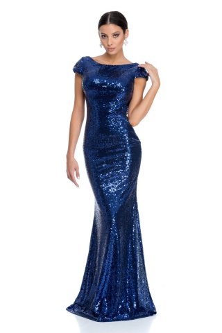 Rochie Graceful Bleumarin
