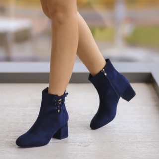Botine Budin Bleumarin