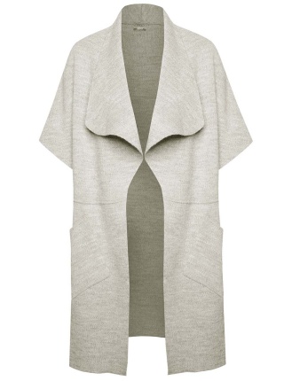 Cardigan bej melanj