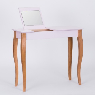Masa machiaj Lillo Medium cu oglinda Dusky Pink