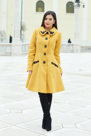 Palton LaDonna Splendid Style Yellow