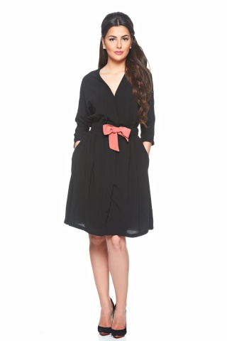 Rochie Daniella Cristea Cosy Type Black