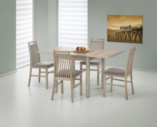 Set Masa din MDF Gracjan + 4 scaune