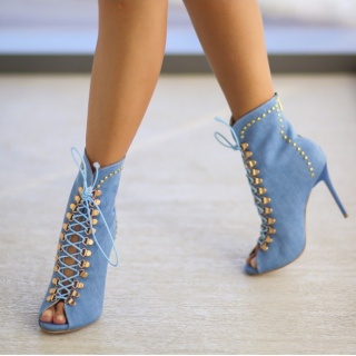 Botine Mandeo Albastre