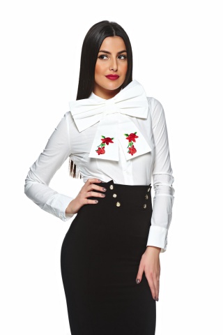 Camasa Artista Perfect Bloom White