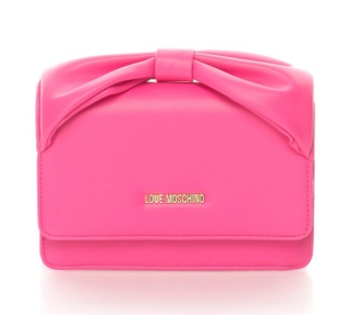 Geanta mica roz cu maner in forma de funda