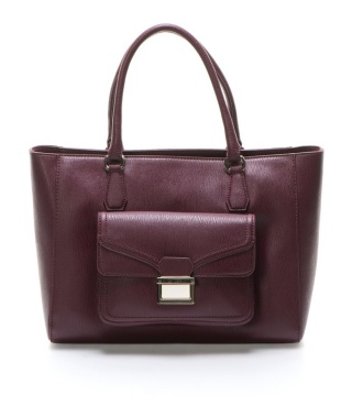 Geanta violet pruna de piele sintetica