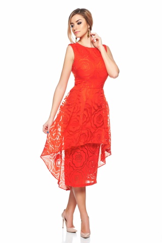Rochie Daniella Cristea Girlish Love Red
