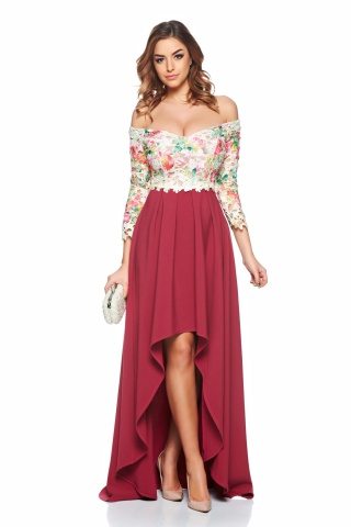 Rochie StarShinerS Misterious Lady Burgundy