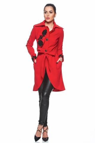 Trench Artista Spring Temptation Red
