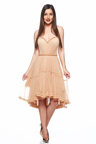 Rochie Ana Radu Pretty Flame Cream