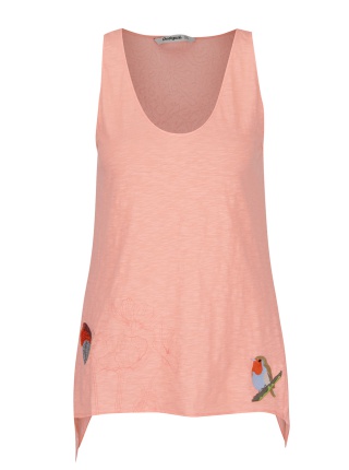 Top roz melanj Desigual Springfield