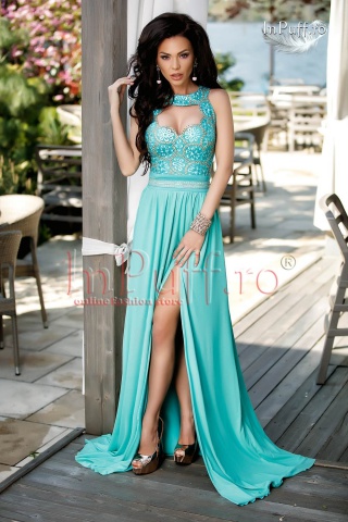 Rochie mint lunga