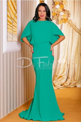 Rochie Tess Verde De Seara