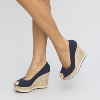 Platforme Wela Bleumarin
