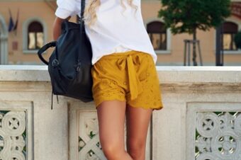 Pantaloni scurti de dama pentru vara 2025 ߩ modele care pot fi purtate cu platforme inalte